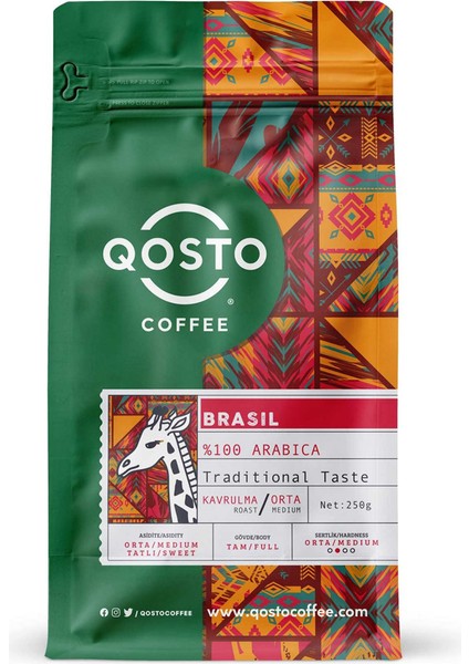 Brezilya Fazenda Yellow Bourbon Filtre Kahve 250 gr