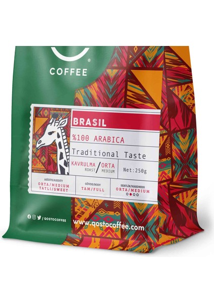 Brezilya Fazenda Yellow Bourbon Filtre Kahve 250 gr fiyatları