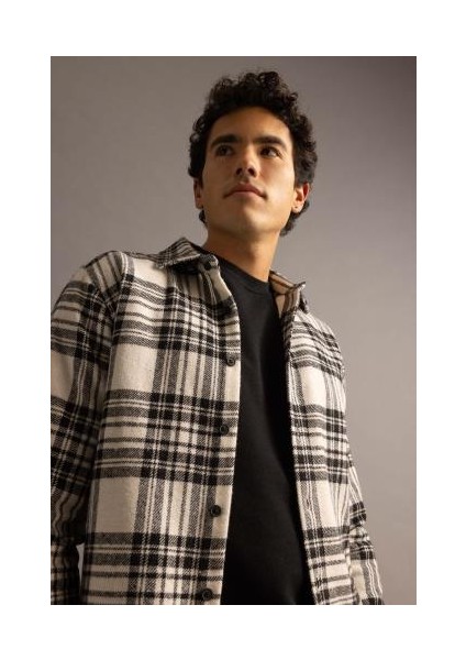Modern Fit Polo Yaka Uzun Kollu Gömlek Z5183AZ23SP