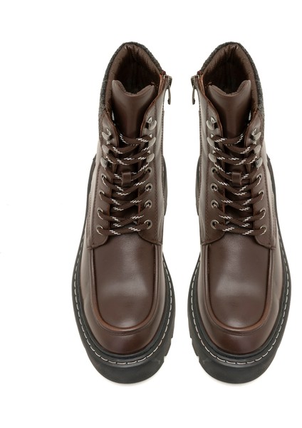 Alona Kahve Kadın Deri Bot fiyatları