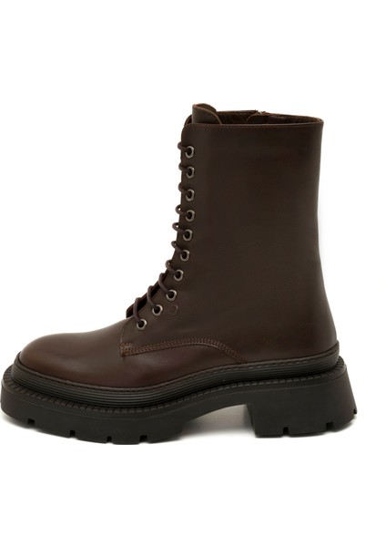 Adalina Kahve Kadın Deri Bot fırsatları