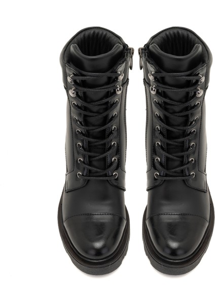 Abran Siyah Kadın Deri Bot fiyatları