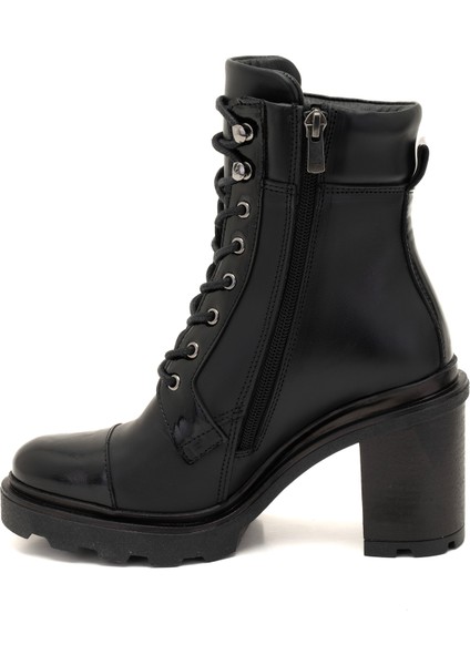 Abran Siyah Kadın Deri Bot fırsatları