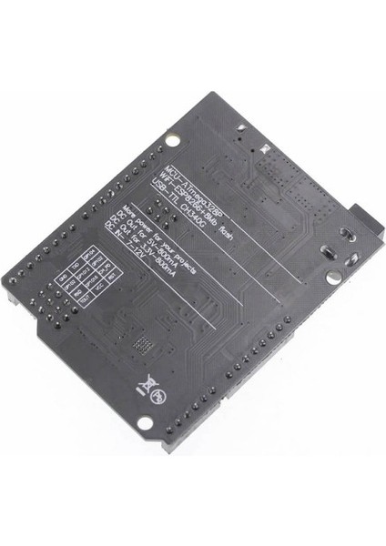 Roba Arduino Uno R3 Wifi ESP8266 CH340 Micro USB 32MBIT Kablosuz Internet Kod Geliştirme Eğitim Kartı