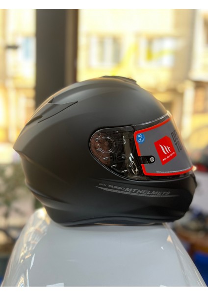 Kask Targo A1 Solid Mat Siyah