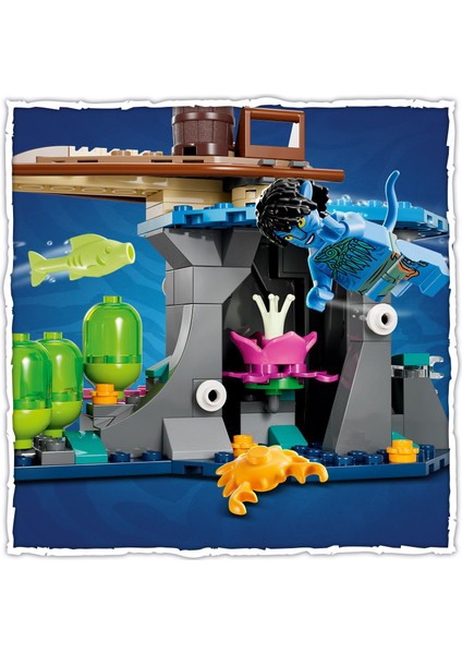 ® Avatar Metkayina Resif Evi 75578 - 9 Yaş ve Üzeri Çocuklar Için 4 Minifigür Içeren Koleksiyonluk Yaratıcı Oyuncak Yapım Seti (528 Parça)