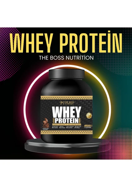 Boss Nutrition Whey Protein Tozu (Çikolata)2.3kg