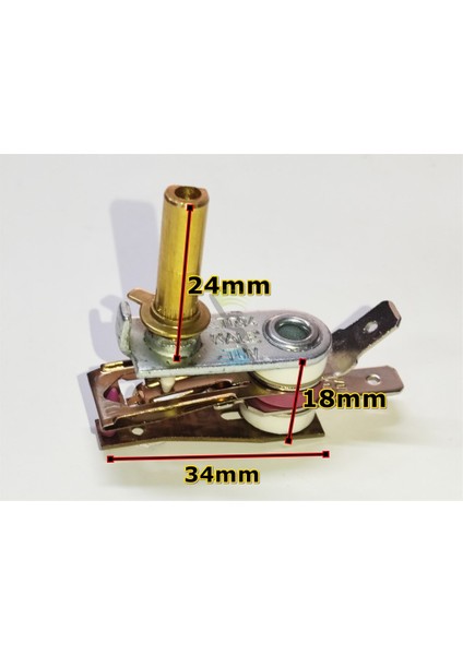 Semaver, Ocak ve Tost Makinesi bimetal Termostad Mod 3 10A