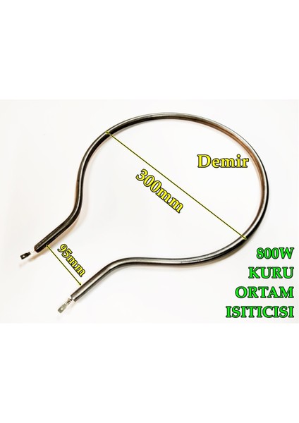 Davul Fırın Rezistansı Demir Büyük Ampul 800W- 8,5Mm modelleri