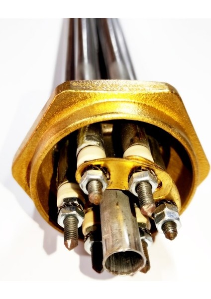 1,5 Inç 304CR 6kw 380V 30CM Trifaze Sanayi Isıtıcı Rezistansı fırsatları