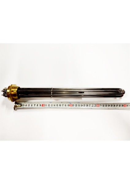 1,5 Inç 304CR 10KW 380V 40CM Trifaze Sanayi Isıtıcı Rezistansı modelleri