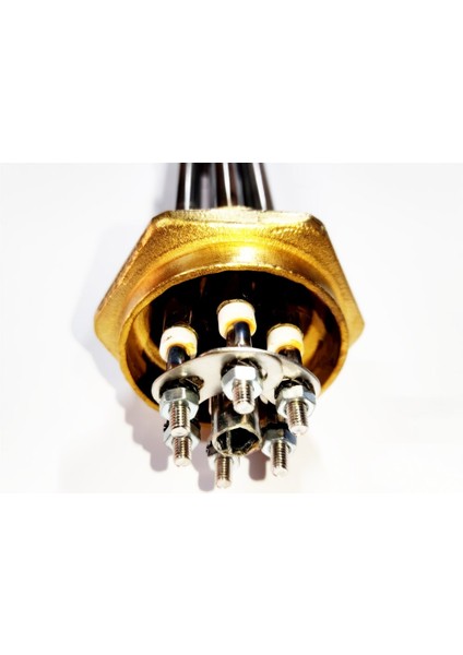 1,5 Inç 304CR 10KW 380V 40CM Trifaze Sanayi Isıtıcı Rezistansı fırsatları