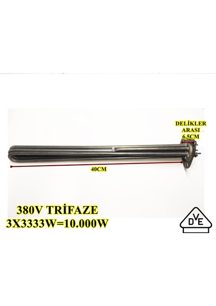 10000WATT Üçgen Kafa Boyler Endüstriyel Bulaşık Makinesi Rezistansı modelleri