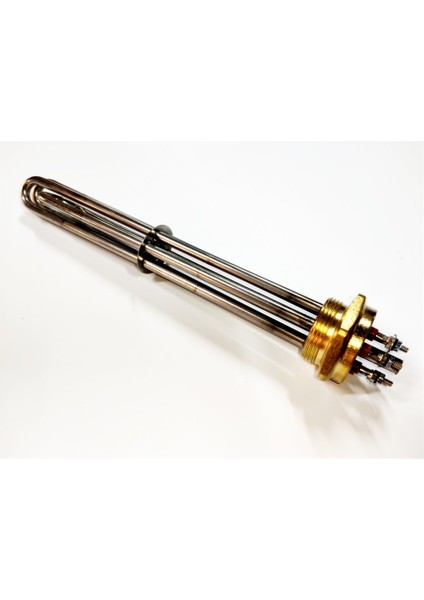 1,5 Inç 304CR 7,5kw 380V 30CM Trifaze Sanayi Isıtıcı Rezistansı