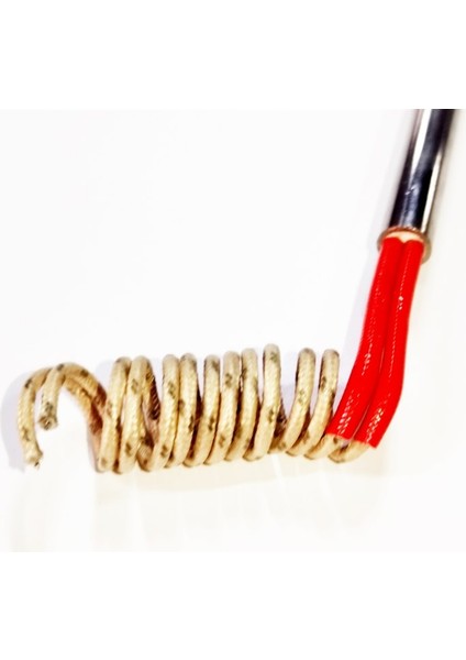 Fişek Isıtıcı Rezistans 8cm Boy-8mm KALINLIK-200WATT-220 Volt indirimleri