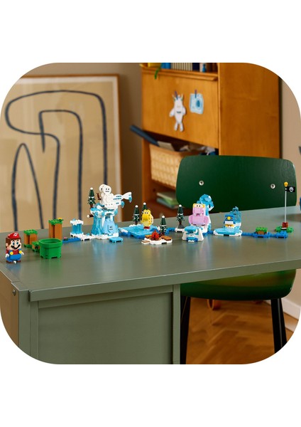 ® Super Mario# Fliprus Kar Macerası Ek Macera Seti 71417 - 7 Yaş ve Üzeri Çocuklar Için Koleksiyonluk Yaratıcı Oyuncak Yapım Seti (567 Parça)