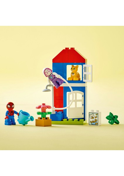 DUPLO® Marvel Örümcek Adam’ın Evi 10995 - 2 Yaş ve Üzeri Çocuklar için Örümcek Adamlı Yaratıcı Oyuncak Yapım Seti (25 Parça)