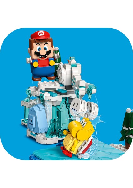 ® Super Mario# Fliprus Kar Macerası Ek Macera Seti 71417 - 7 Yaş ve Üzeri Çocuklar Için Koleksiyonluk Yaratıcı Oyuncak Yapım Seti (567 Parça)