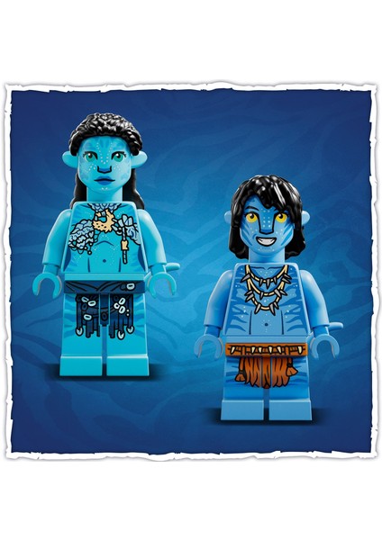 ® Avatar Ilu Keşfi 75575 - 8 Yaş ve Üzeri Için 2 Minifigür Içeren Eğlenceli Yaratıcı Oyuncak Yapım Seti (179 Parça)