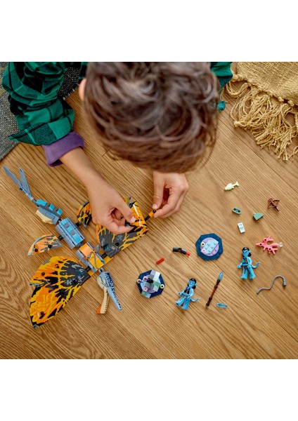 ® Avatar Skimwing Macerası 75576 - 8 Yaş ve Üzeri Için 2 Minifigür Içeren Eğlenceli Oyuncak Yapım Seti (259 Parça)