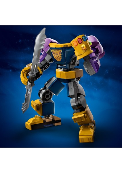 Marvel Thanos Robot Zırhı 76242 - 6 Yaşve Üzeri Çocuklar Için Avengers Figürü Oyuncak Yapım Seti (113 Parça)