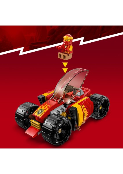 LEGO® NINJAGO® Kai'nin Ninja Yarış Arabası Evo 71780 - 6 Yaş ve Üzeri Çocuklar Için Araba ve Kai Minifigürü Içeren Yaratıcı Oyuncak Yapım Seti (94 Parça)