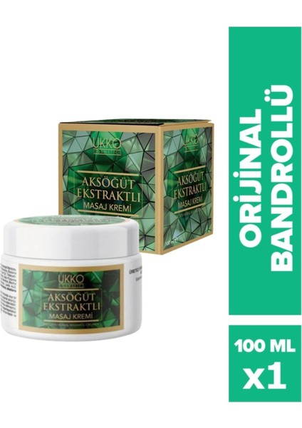 Aksöğüt Kremi Orijinal Bandrollü Aksöğüt Ekstraktlı Masaj Kremi 100 ml