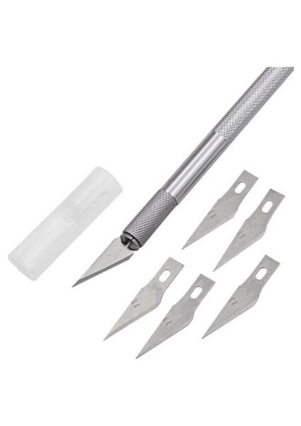 Kretuar Bıçağı Seti Metal