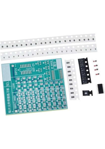 Smd Lehimleme Pratik Kartı - Demonte(Montesiz)