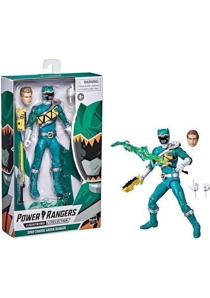 Power Rangers Dino Charge Green Ranger Figür