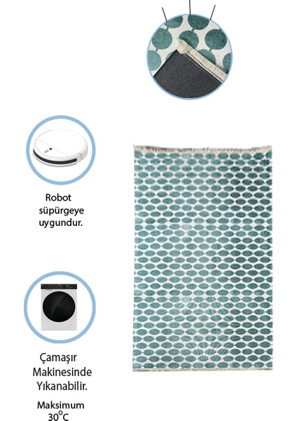 Home Kesme Yolluk (0R113(01)) Yumuşak Tuşeli Pamuk Taban Robot Süpürgeye Uygun indirimleri