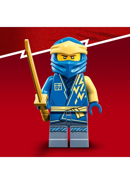 Ninjago Jay'in Yıldırım Jeti Evo 71784 - 7 Yaş ve Üzeri Çocuklar Için Ninja Uçağı ve Jay Minifigürü Içeren Yaratıcı Oyuncak Yapım Seti (146 Parça)