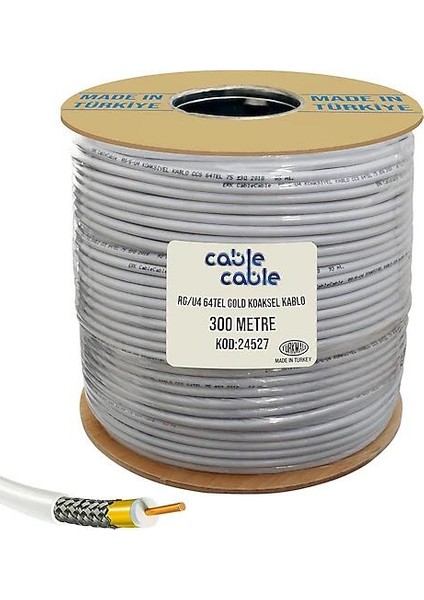 Sağlam ve Dayanıklı 300 M Uydu Anten Kablosu