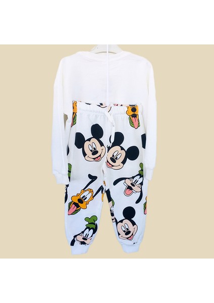 Mickey Mouse Baskılı Çocuk Alt Üst Takımı modelleri