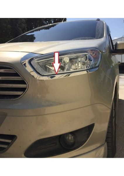 Ford Courier Far Kaşı 2 Parça Krom 2014 > fırsatları