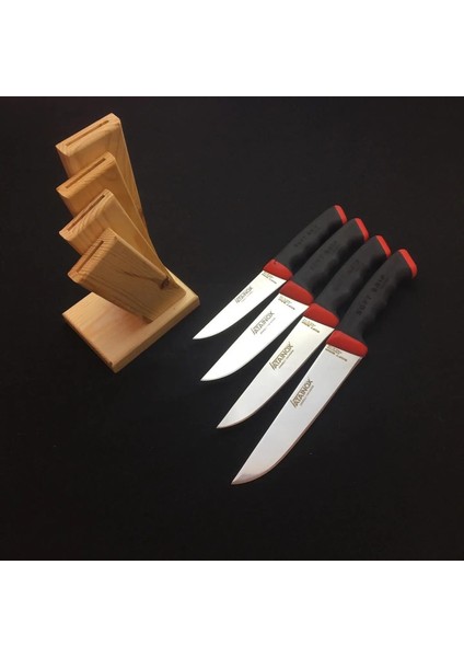 Soft Grip 4'lü Bıçak Seti (Takozlu)