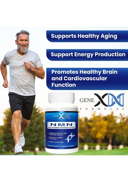 Nmn Nicotinamide Mononucleotide Certified 250 mg 60 Kapsul