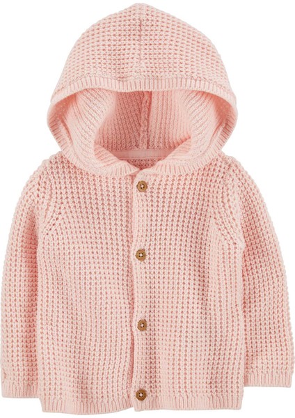 Kız Bebek Hırka Pembe