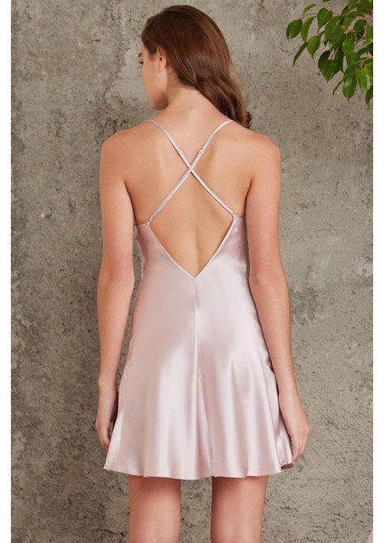 Saten Dantelli Gecelik - 849 modelleri