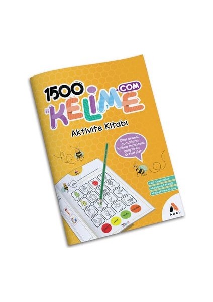 1.500 Kelime Aktivite Kitabı modelleri