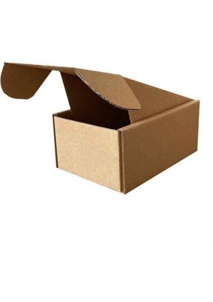 Kraft Kilitli Kargo Kutusu 10 x 7 x 4,5 cm 100 Adet