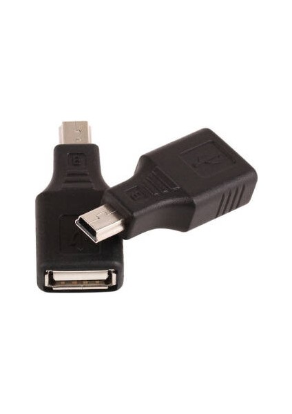 5 Pin Mini USB Erkek To USB Dişi Adaptör - Mini USB Otg