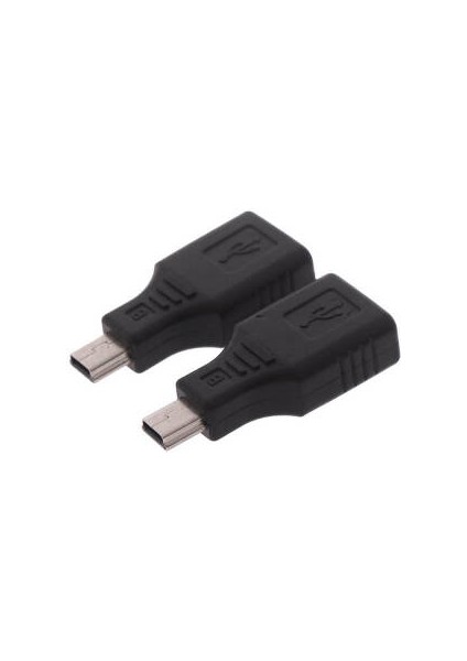 5 Pin Mini USB Erkek To USB Dişi Adaptör - Mini USB Otg