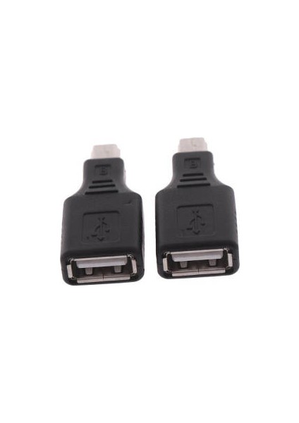 5 Pin Mini USB Erkek To USB Dişi Adaptör - Mini USB Otg