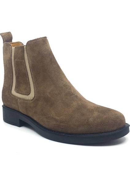 %100 Içi Dışı Deri Erkek Günlük Rahat Kışlık Chelsea Bot 38-39