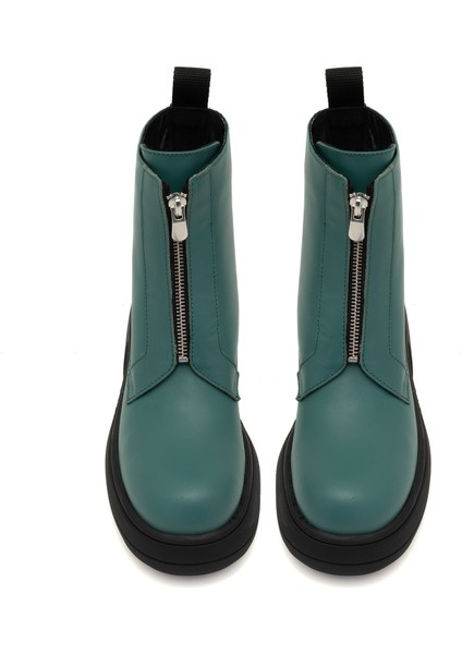 Amella Yeşil Kadın Deri Bot fiyatları