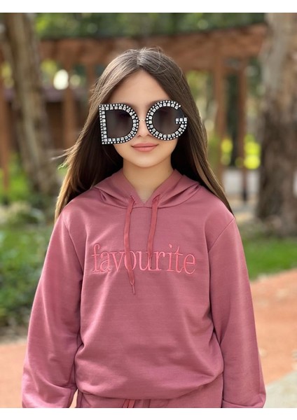 Kız Çoçuk Favourite Tarz Alt Üst Takım 5-16 Yaş