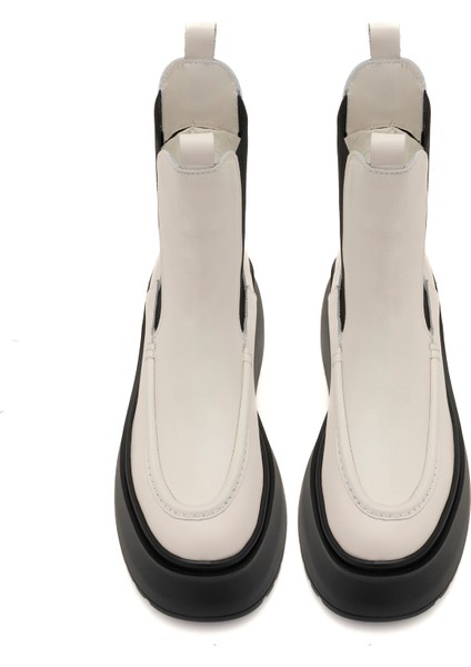 Fatmir Ekru Kadın Deri Bot fiyatları