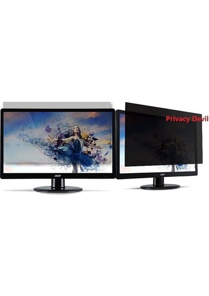 Aoc 24B2XDM Ekran Gizlilik Filtresi Blueligth Mavi Işık Filtresi V-PF23.W9E1 Ekran Gizlilik Filtresi
