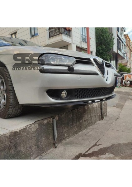 Alfa Romeo 156 Cupra R Uyumlu Ön Lip Mat Siyah Ön Tampon Lip fiyatları